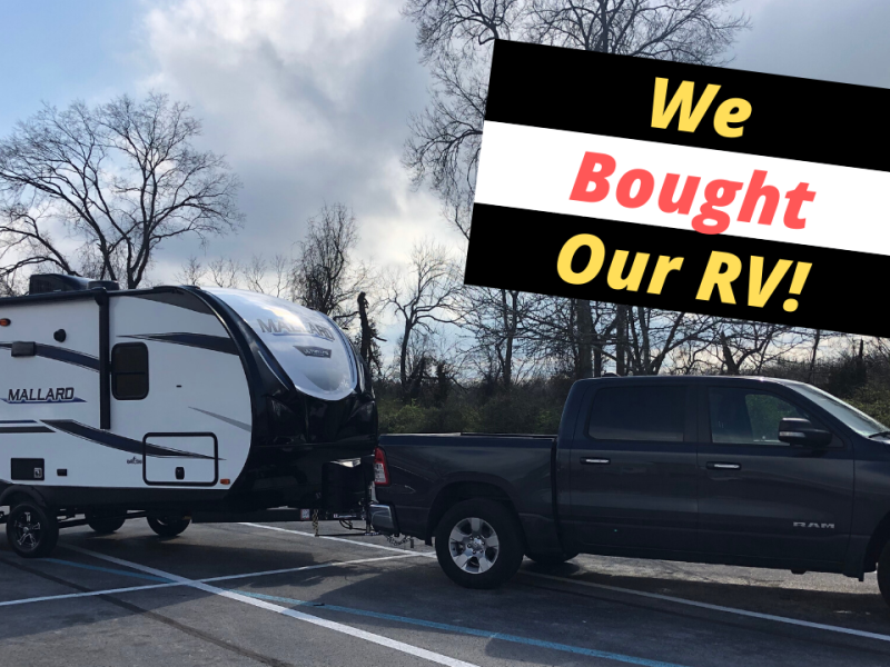 We Bought Our First RV!