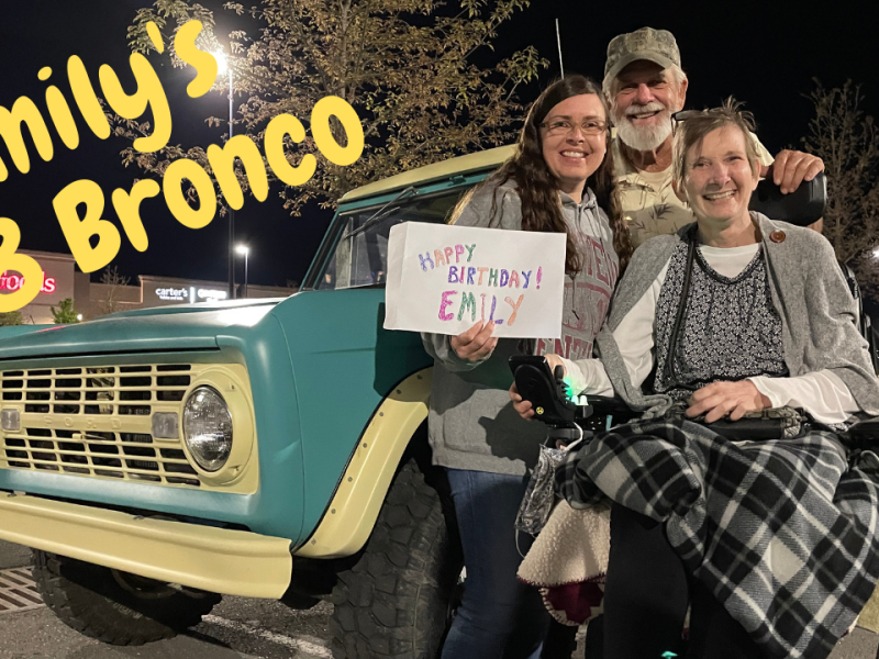 Emily’s 1968 Ford Bronco