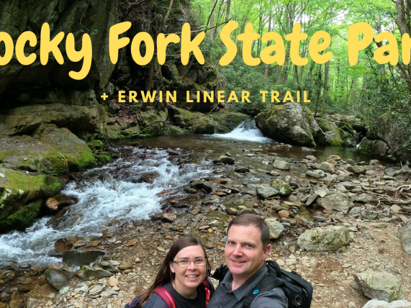 Rocky Fork State Park + Erwin Linear Trail