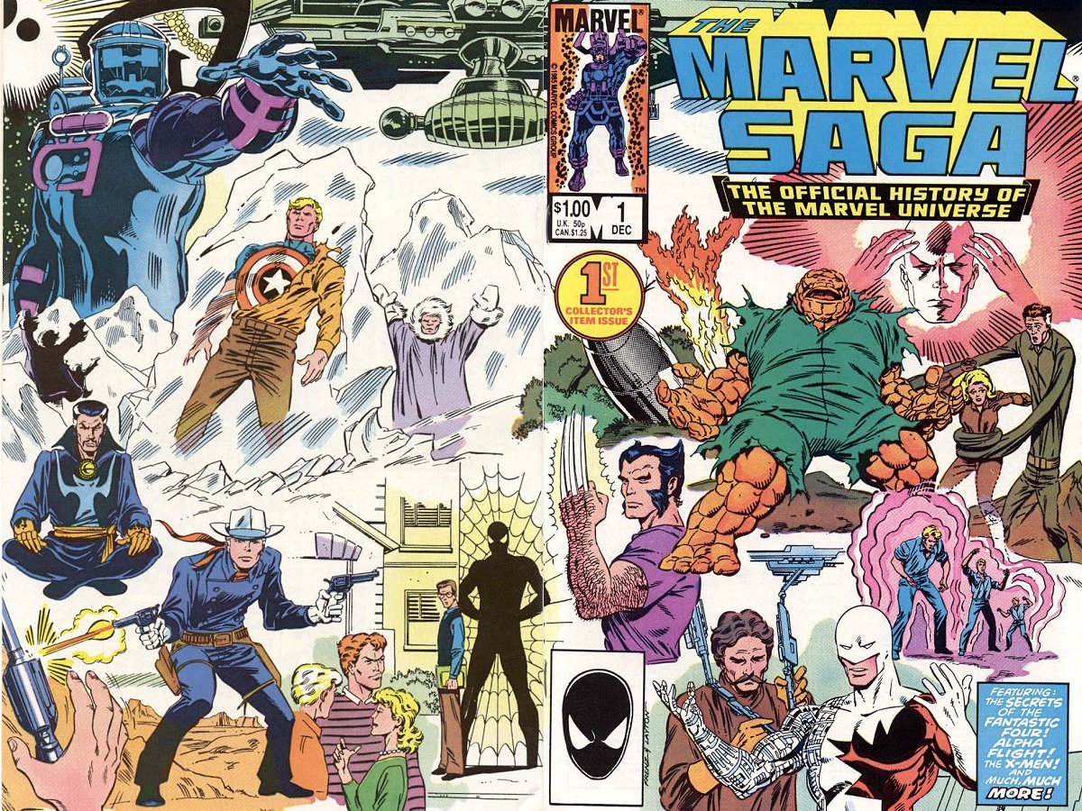 Marvel Saga (Year 1985-1987 / Issues #1-25)