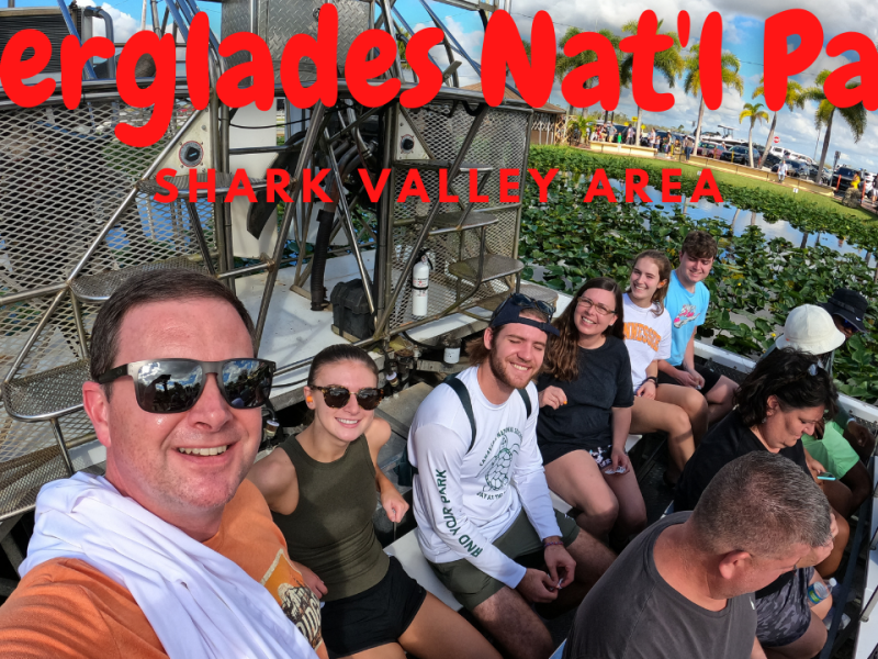 Everglades National Park – Shark Valley Area (Airboat Ride and Shark Valley Tram Tour)