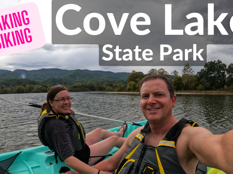 Kayaking and Biking At Cove Lake State Park (Caryville, TN)